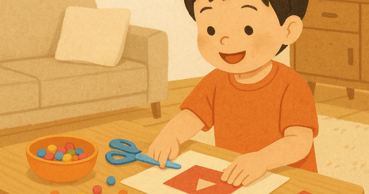手先の不器用さが気になる子の遊びトレーニング｜家庭でできるサポート法